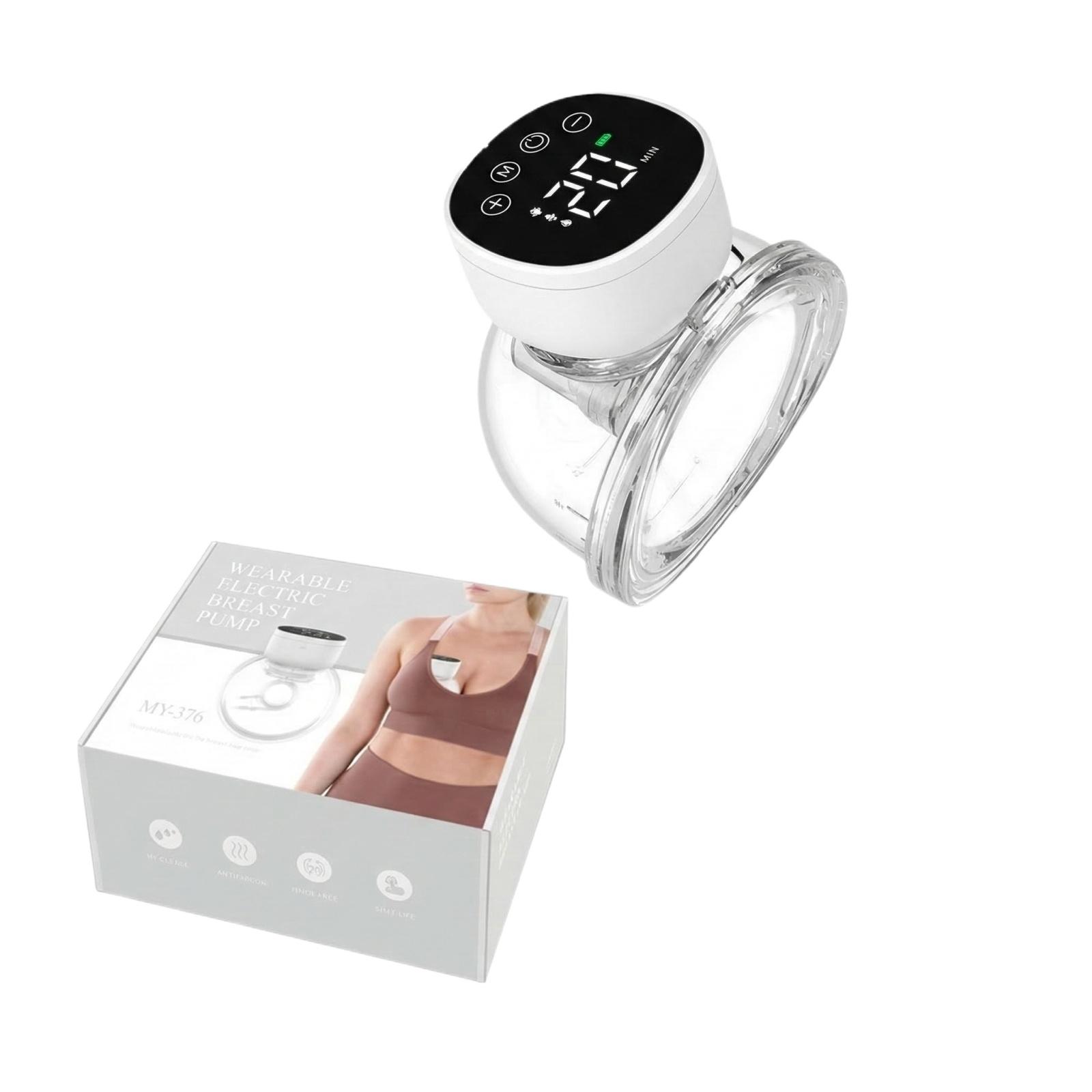 

Fast, Hands-free Wireless Breast With A Breast Shield, Electric And Portable, Smart Display. One Size чёрный