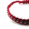 Les Trésors De Lily [N0248] - Shambhala Designer Bracelet 'Scarlett' Red