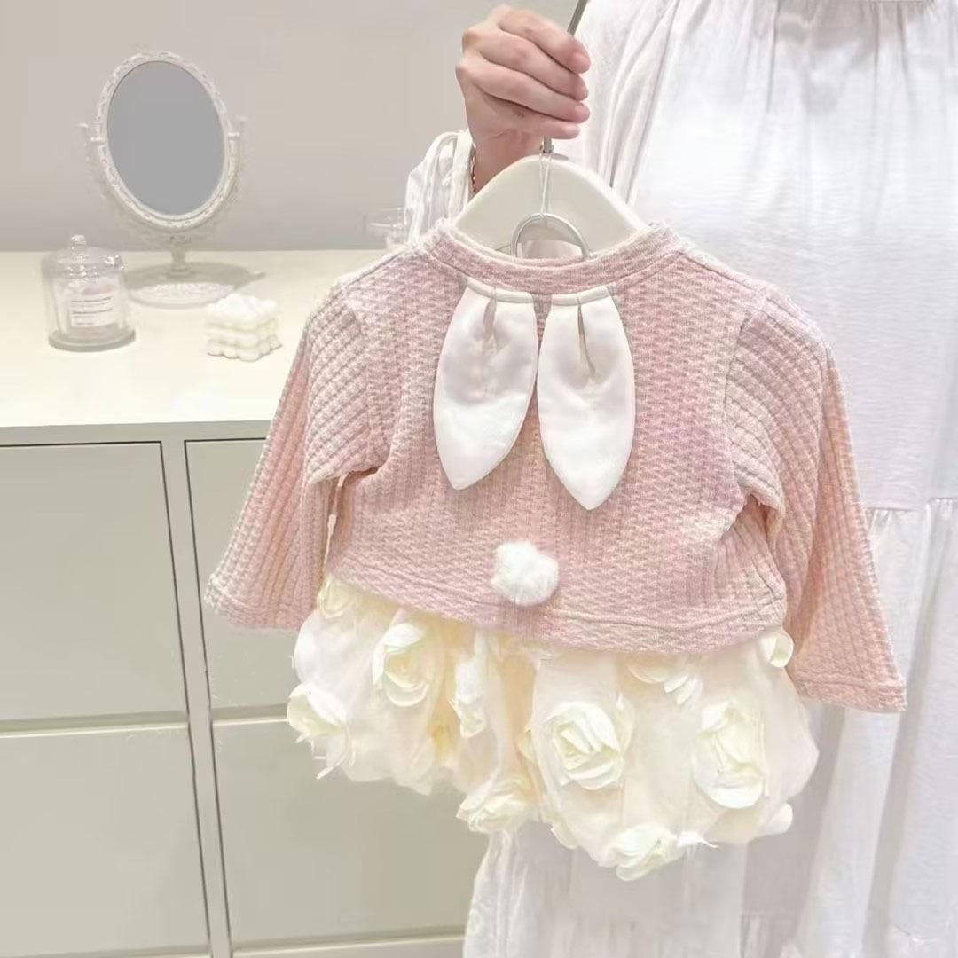 

Spring Princess Dress Set for Girls 100cm-XL