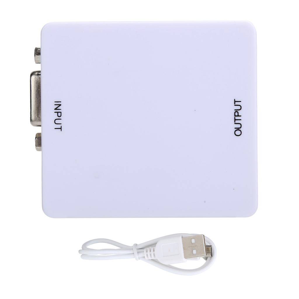 VGA to High Definition Multimedia Interface Converter   HD 1080P Conversion Box Adapter