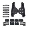 Kit di fissaggio scorrevole per tettuccio apribile auto, clip per binario, staffa scorrevole per tetto auto 77368447 77368446 Per Jeep Per Renegade 2015-2021