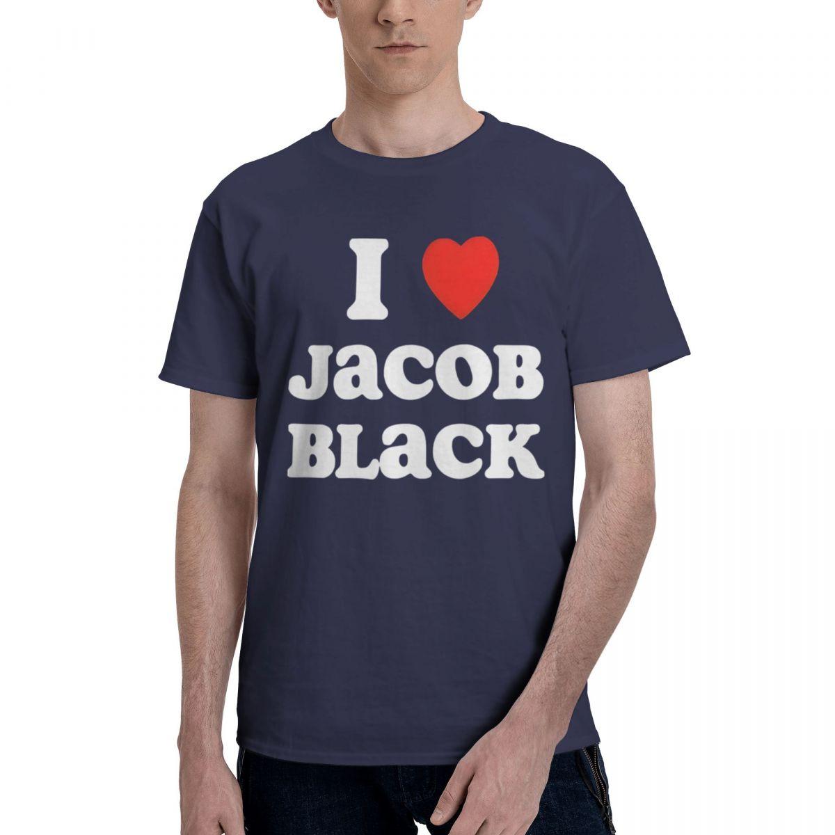 

Jacob Black Twilight 100 Cotton Casual Breathable Confortable Cute Mens TShirts Men TShirt 4XL