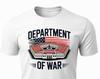 Department of War T-Shirt Patriotic American Flag USA Pride Military Graphic Tee