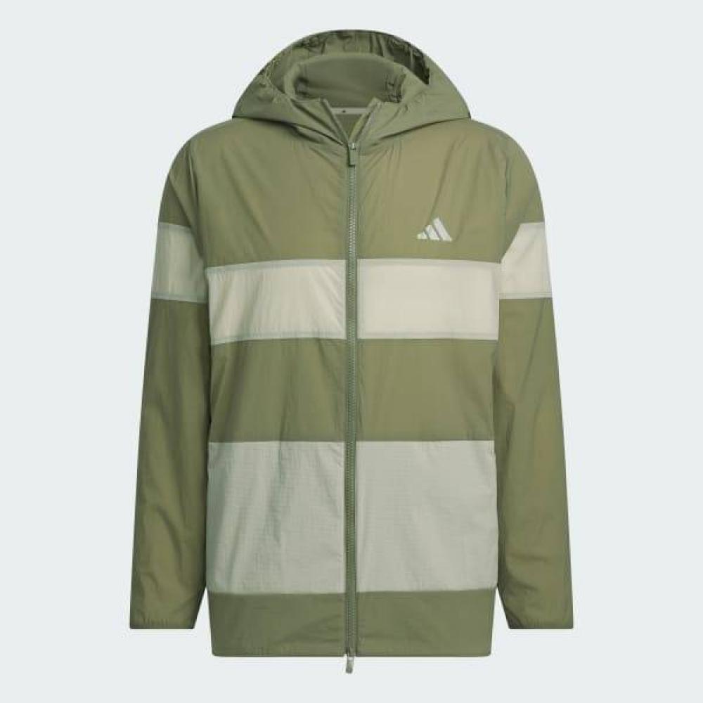 

AdidaS Golf 25 SS Men S 3S Wind Jacket Olive Jf6305 2XL