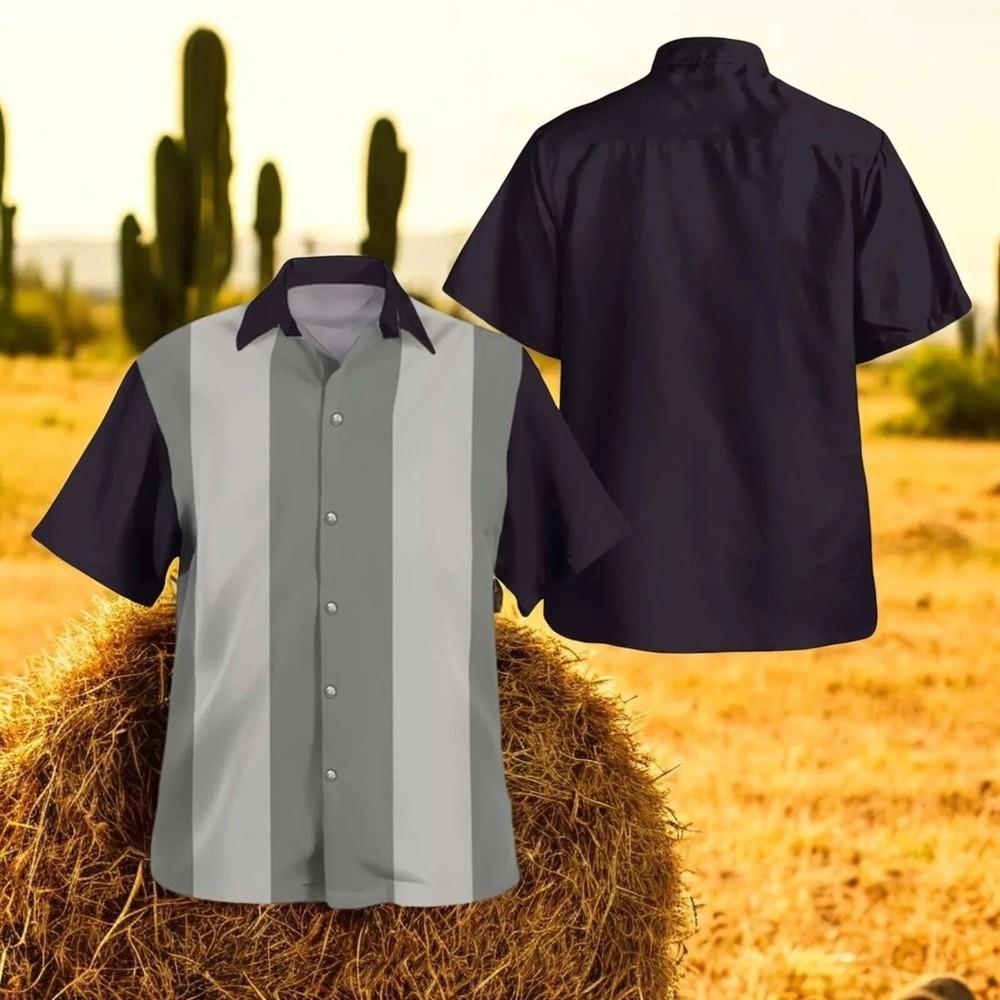 Боулинговая рубашка Тони Сопрано Hw05 Гавайская рубашка Унисекс Футболка S