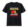Gib mir einfach Kartoffelchips und niemand wird verletzt T-Shirt vintage gewaschen Mode Leicht grafisch Bequem Vielseitig homme