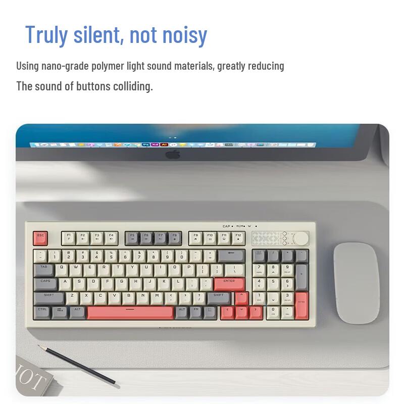 Lenovo K2 Wired Silent Keyboard
