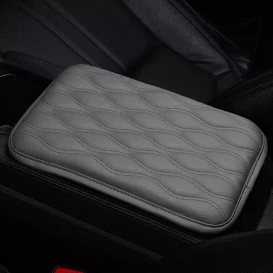 Car Leather Armrest Cushion Universal Pad Center Console Box Protect Trim Cover