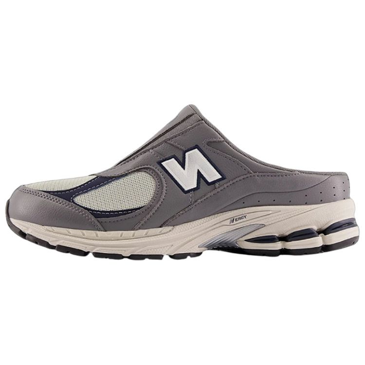 

New Balance 2002R Мюли Темно-Серые Мужские Кроссовки Белые M2002RMJ