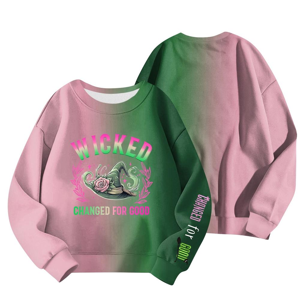 Children's Hoodie Boys And Girls Fashion Printed Long-sleeved Hoodie 3-14 Years