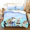 3D Anime Devil Survivor Bedding Set Duvet Cover Bed Set Quilt Cover Pillowcase Comforter king Queen Size Boys Adult Bedding Set
