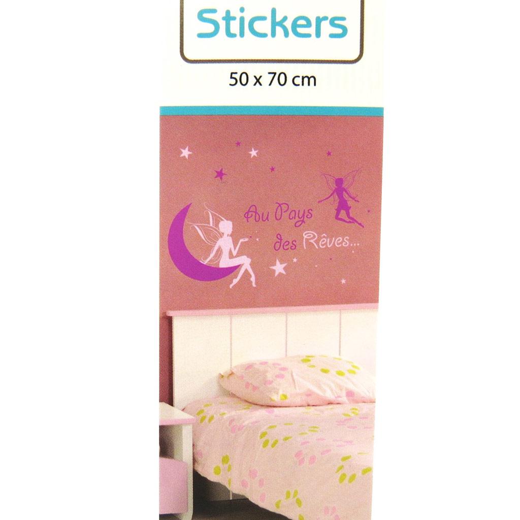 Les Trésors De Lily [L7584] - Sheet of Stickers 'Fairy Dreams' (50x70 Cm)