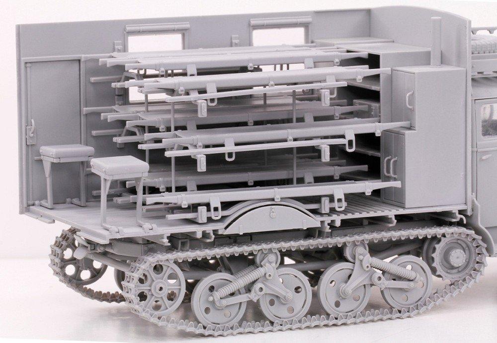 Cyber Hobby 1/35 WWII German Sd.Kfz.3 Maultier Field Ambulance Plastic Model
