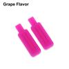 2 Pièces Saveur Fruit Mâcheurs d'Aligneurs Dentaires Dentaires Assiseurs de Gouttières Réutilisables Silicone Gouttière Invisible Outils de Soin d'Hygiène Buccale