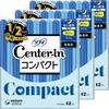 Center-in Compact 1/2, Unscented, Heavy Flow Night Use, 30.5cm, with Wings, 305, 12 Sheets X 3 Packs (36 Sheets Total)