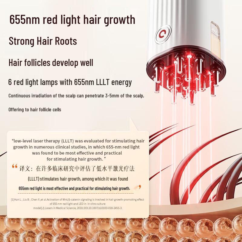 

Electric Scalp Massager & Liquid Applicator Comb