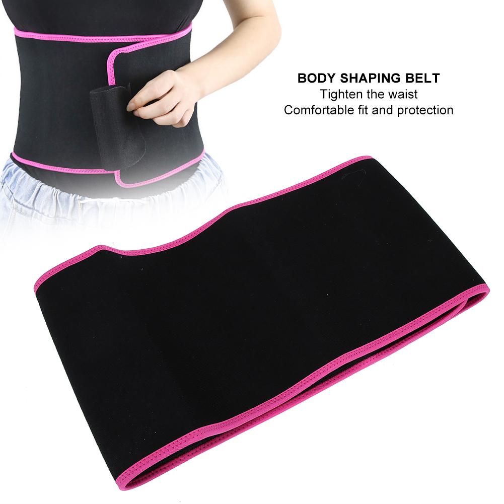 Elastic Body Shaping Waistband Pain Relief Skin Friendly Waist Support Belt Girdle(M )