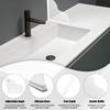 4 Pieces Kitchen Splash Prevention Screen Splash Prevention Sheet Panel Kitchen Sink Guard Kitchen Wash Basin Waterproof Transparent Splash Prevention