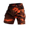 Men's Plus Size Camouflage Casual 5-Point Work Shorts - European & American Style