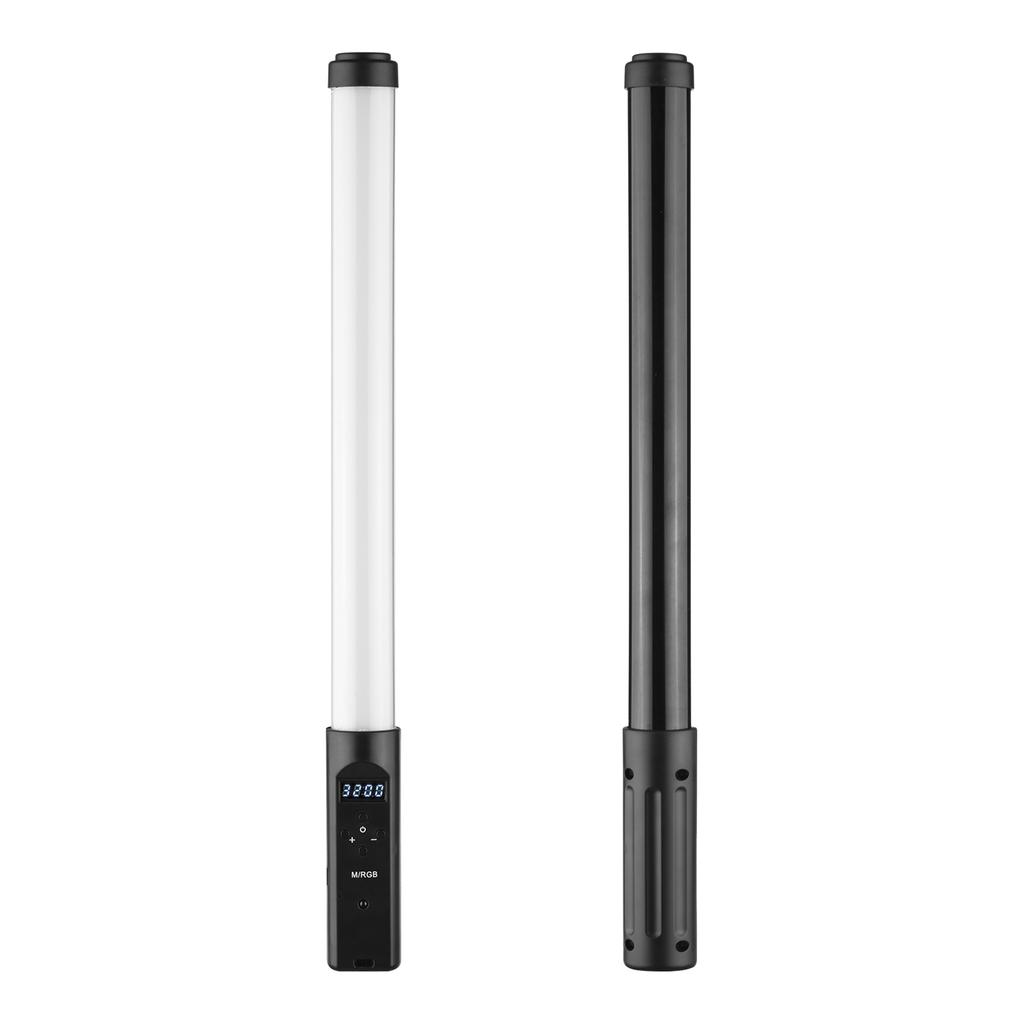 Handheld RGB Tube Light LED Video Light Wand 3200K 5500K Dimmable 9 Colorful Lighting Effects Built In Battery with