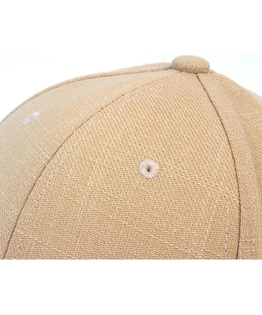 Yunibeosyeolkemiseuteuli Linen Muji Beige Ballcap Linen Hat