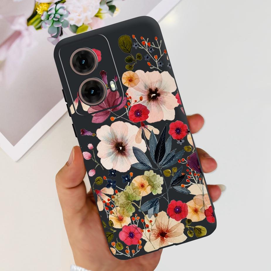 For Motorola Moto G85 Case New Fashion Painted Cover 6.67'' Soft Silicone Phone Case For Moto G85 G 85 MotoG85 Back Cover Bumper