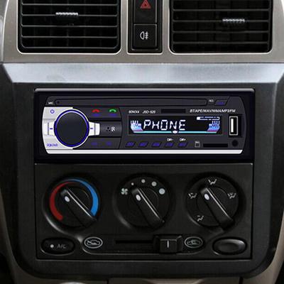 רדיו MP3 לרכב סטריאו 60Wx4 12v/24v רכב משאית USB/TF/FM/Aux בלוטות' מוזיקה אודיו רדיו עם כניסת AUX מובנית