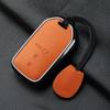Aluminum Alloy Goatskin Car Key Case Cover For Honda Crv Cr-V Fit Civic Accord Hr-V Hrv City Odyssey Xr-V Auto Keychain