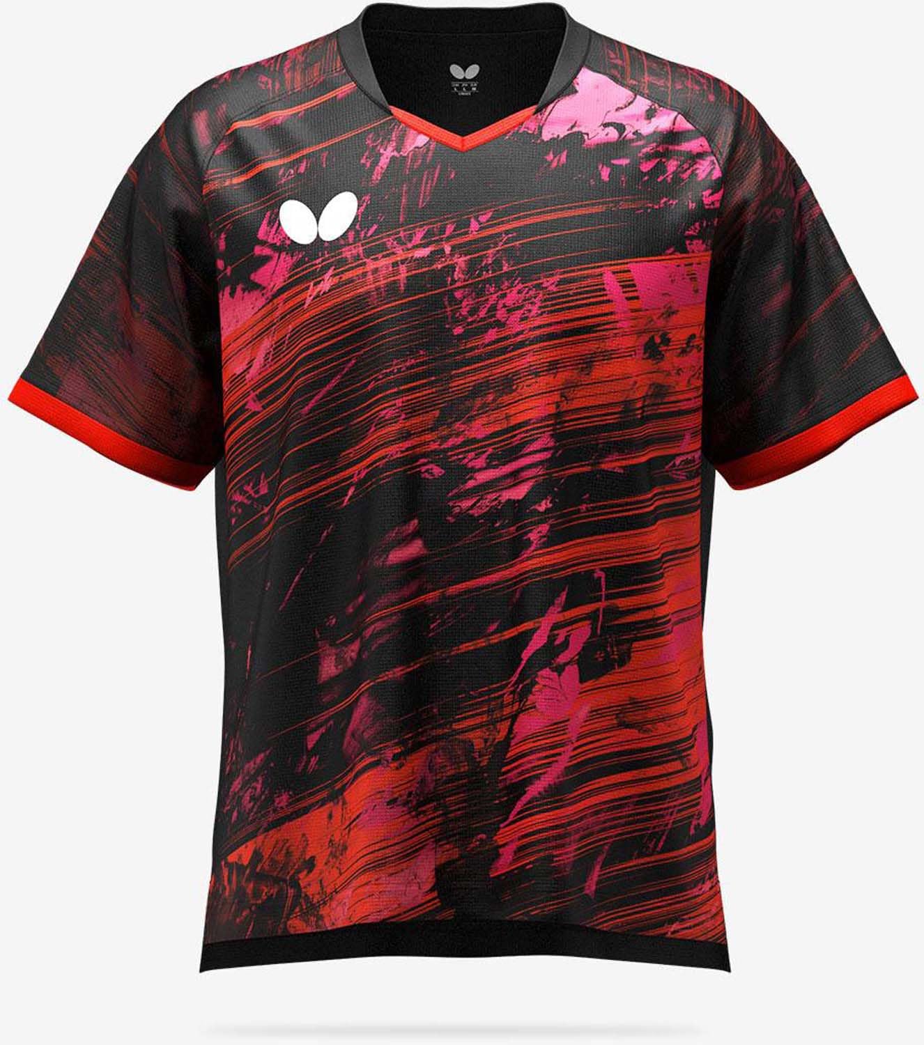 

Butterfly Persedo Shirt 46550 Red Small