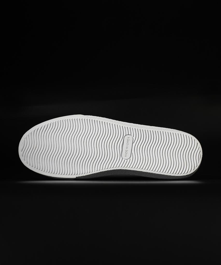 Firenze Atelier Simple Line Genuine Cowhide Basic Sneakers 1180 [White Fg]