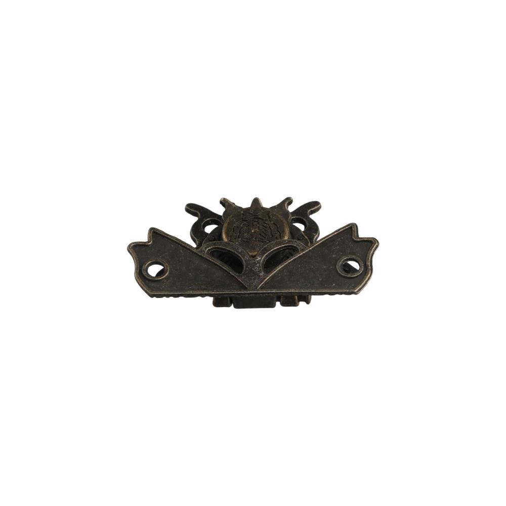 Household Decorative Case Hardware Decorate Brass Gift Box Clasp Lock Furniture  Lock Buckle Hasps