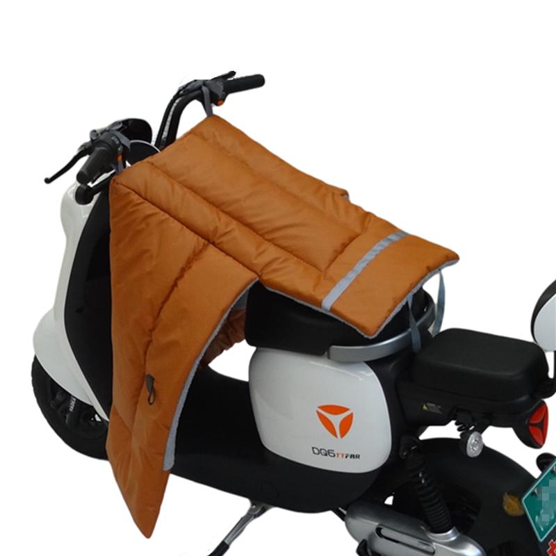 Electric Car & Motorcycle Winter Windshield Quilt - Thickened Velvet Leather