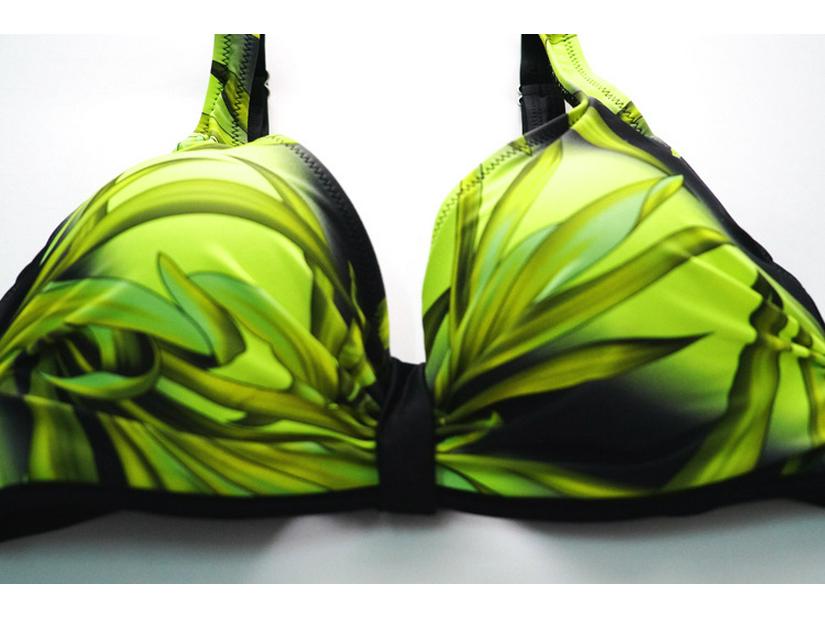 2025 Hanligu Smart+Sexy Gathered Bikini Swimsuit, Super Large Cup