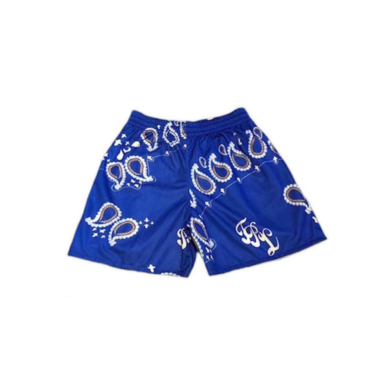 

Мужские сетчатые баскетбольные тренировочные шорты - Дышащие, Модные, Дизайн до колена L