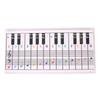 650x155x1mm Chord Chart Accessories Chart Chord Note
