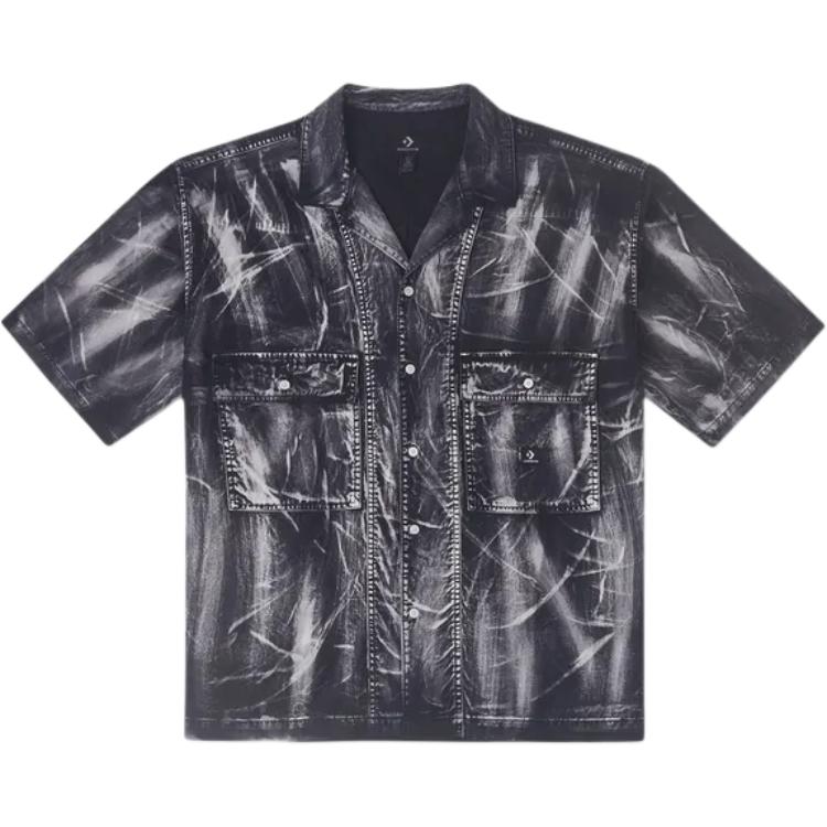 

Новые мужские черные футболки Converse 10027210-A01 L