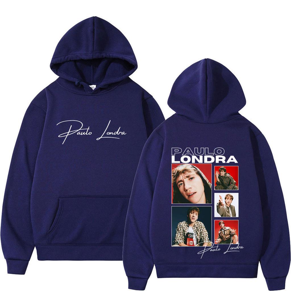 Singer Paulo Londra Album Tour Hoodie Men Women Fashion Sweatshirts Autumn Winter Oversized Casual Loose Pullover