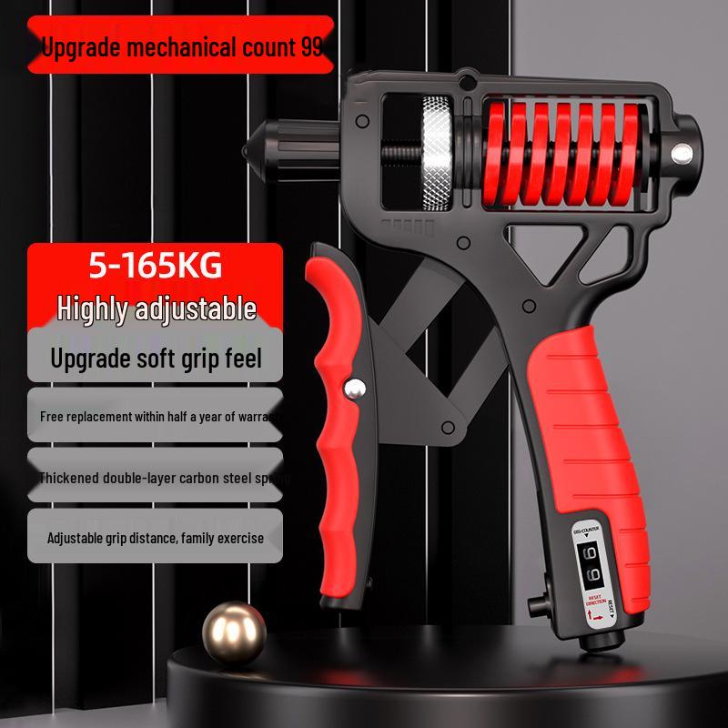 Counter Grip Strengthener: Adjustable Hand & Finger Trainer for Men, Women, Students - 165 Kg Capacity for Professional Fitness.