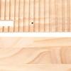 Threaded Construction Wall Mounted Shelves Wooden Material Arched Wall Shelves  Wall Decoration