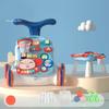 5 In 1 Baby Walker Sit To Stand Learning Walker With Activity Center Toddler Infant Push Walking Toys