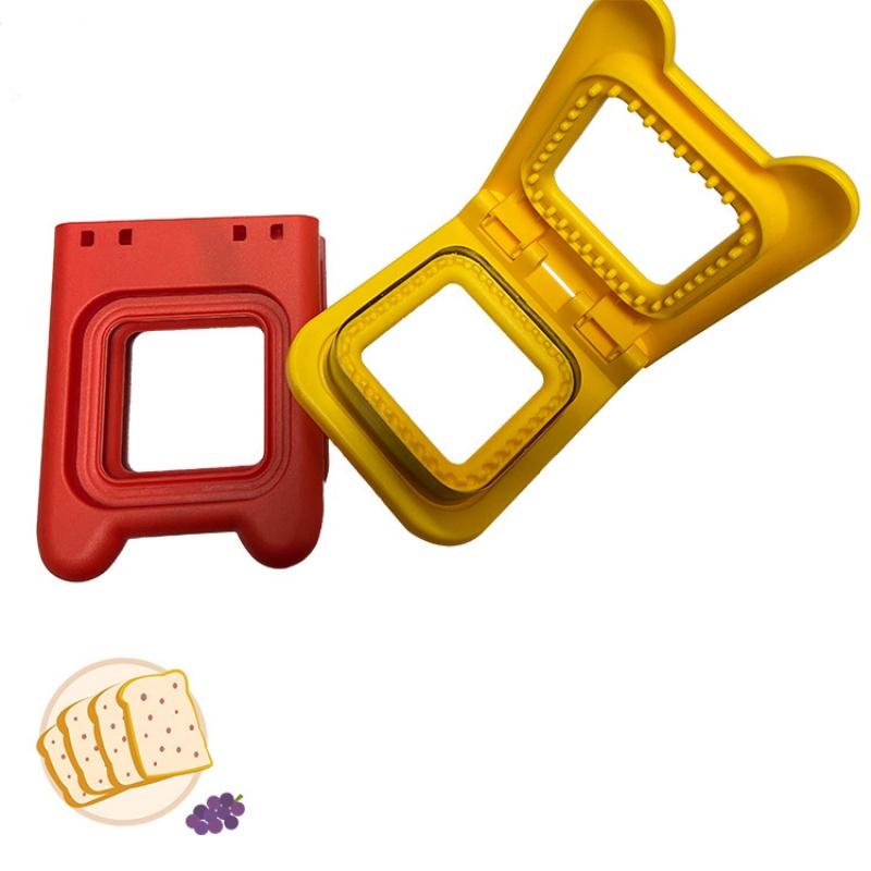 Sandwich foremka do wykrawania ciasteczek śniadaniowa opiekacz do kanapek forma na chleb chleb tostowy wykrojniki śniadaniowy deser narzędzie do majsterkowania gadżety kuchenne