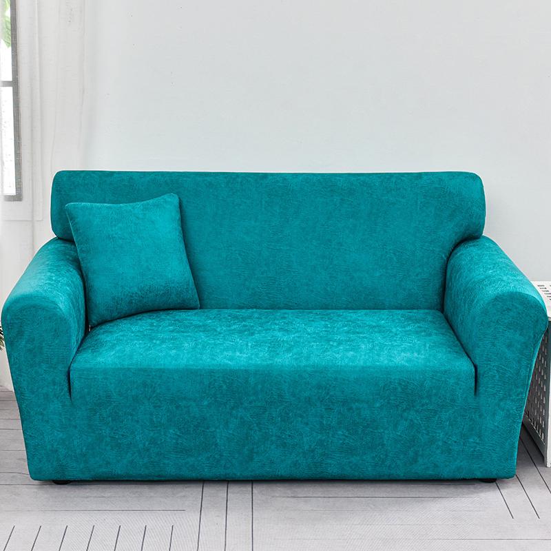 1pc PU Leather Sofa Slipcover Solid Color Durable Sofa Couch Cover Furniture Protector for Bedroom Office Living Room Home Decor