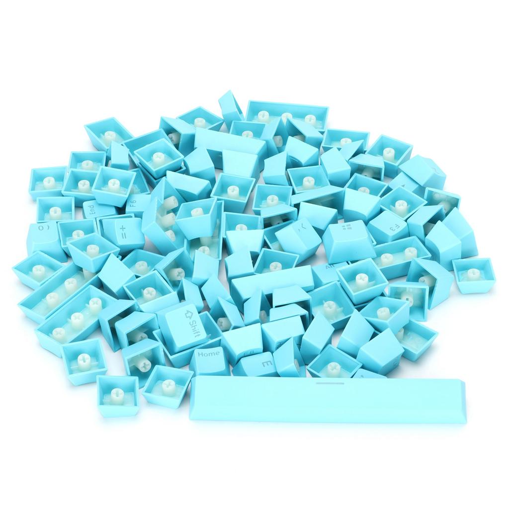 PBT Keycaps Ergonomic Design Oil Resistant Colorful 108 Key Video Game Keycap for Mechanical Keyboard