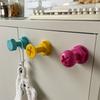 Screws Adhesive Hooks Creative Hooks Wall Hooks Clothes Hooks Behind Doors Strong Adhesive No Punching Cute Hooks