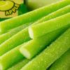 YEM Green Apple Sour Strip Gummy Candy 40g