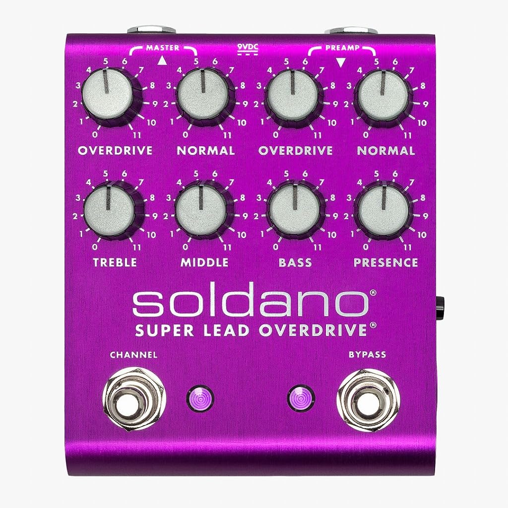 

PLUS Pedal Purple Lead Overdrive Overdrive Soldano Soldano/SLO