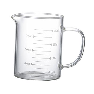 Messkrüge Haushalt Transparent mit Skala Wasserkrug mit Skala für Tee Limonade Getränk Kaffee Einweihungsgeschenke