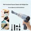 Portable 3-in-1 Handheld Vacuum: Wireless Suction, Blowing, Inflation & Extraction, Crevice Dust Remover, Sofa Cleaner