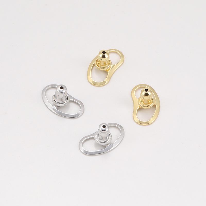 Comfortable Freshwater Pearl Earrings with Anti-Allergic Backs & Pig Nose Ear Plugs