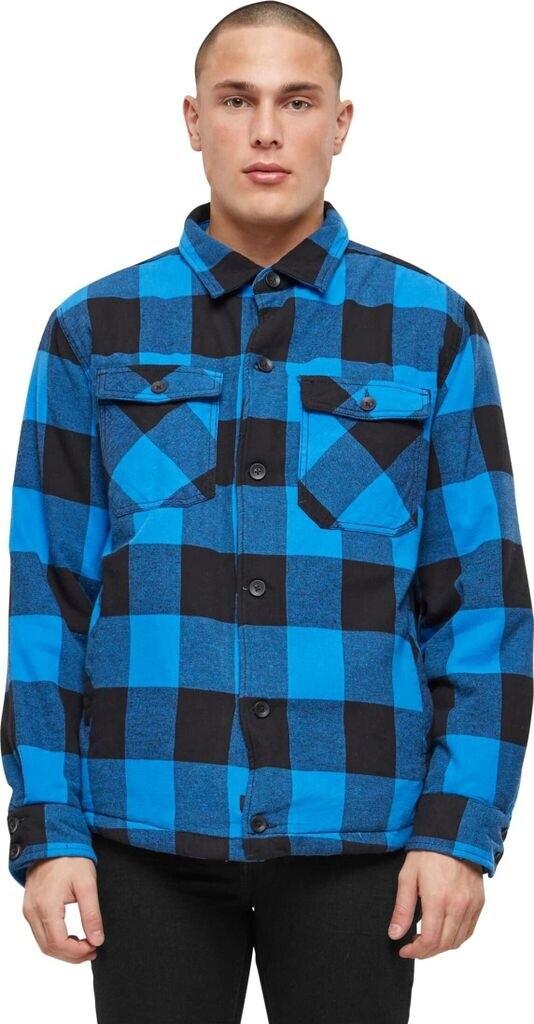 Winter Jacket Brandit Lumberjacket (9478) Black/blue